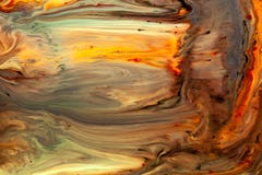 Texture liquide de peinture avec le modèle jaune unique illustration libre de droits Texture liquide de peinture avec le modèle jaune unique illustration libre de droits