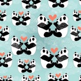 Texture Panda Lovers Stock Photos Texture Panda Lovers Stock Photos