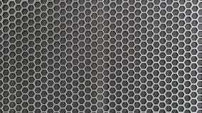Texture perforée en métal, contexte métallique, surface acoustique de gril de haut-parleur photo stock Texture perforée en métal, contexte métallique, surface acoustique de gril de haut-parleur photo stock