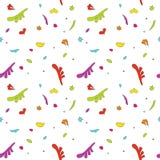 Texture sans couture sur le fond blanc illustration stock Texture sans couture sur le fond blanc illustration stock