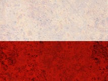 Texturerad flagga av Polen i trevliga färger royaltyfria foton Texturerad flagga av Polen i trevliga färger royaltyfria foton