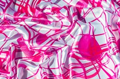 Textuur, stof, achtergrond Textuur van een vrouwelijke kleding met a Royalty-vrije Stock Fotografie Textuur, stof, achtergrond Textuur van een vrouwelijke kleding met a Royalty-vrije Stock Fotografie