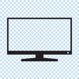 TFT LED wide screen smart tv icon vector illustration TFT LED wide screen smart tv icon vector illustration