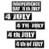 4th of July celebration rubber stamp Stock Image 4th of July celebration rubber stamp Stock Image