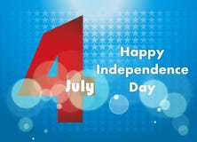 4th of July illustration, American Independence Day celebration. Stock Photography 4th of July illustration, American Independence Day celebration. Stock Photography