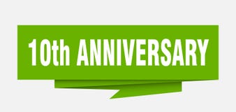 10th годовщина бесплатная иллюстрация 10th годовщина бесплатная иллюстрация