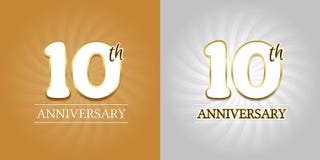 10th предпосылка годовщины - 10 лет золота и серебра торжества бесплатная иллюстрация 10th предпосылка годовщины - 10 лет золота и серебра торжества бесплатная иллюстрация