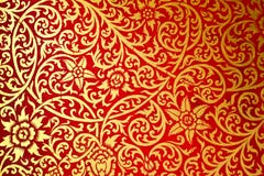 Thai Art Pattern Old Style The Wall In The Temple Stock Images Thai Art Pattern Old Style The Wall In The Temple Stock Images