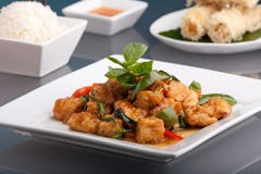 Thai Food And Jasmine Rice Stock Photo Thai Food And Jasmine Rice Stock Photo