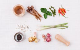 Thai Food Cooking Ingredients. Royalty Free Stock Photo Thai Food Cooking Ingredients. Royalty Free Stock Photo