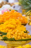 Thai Sweets At A Buddhist Ceremony Stock Images Thai Sweets At A Buddhist Ceremony Stock Images