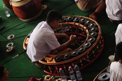 Thail xylophone called Khong vong stock images Thail xylophone called Khong vong stock images