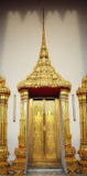 Thailand Bangkok Wat Pho Temple Golden Door Stock Photo Thailand Bangkok Wat Pho Temple Golden Door Stock Photo