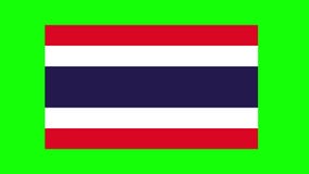 Thailand Flag 4K Animation on Green Screen Background - Flag of Thailand on Chroma Key Stock Footage - Video of thai, design: 197898786 Thailand Flag 4K Animation on Green Screen Background - Flag of Thailand on Chroma Key Stock Footage - Video of thai, design: 197898786