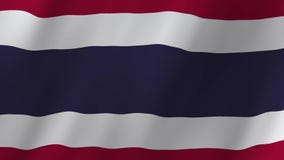 Thailand Flag Animation Stock Video Footage by Megapixl