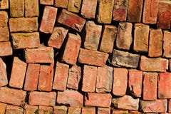 Aged clay bricks royalty free stock photos Aged clay bricks royalty free stock photos