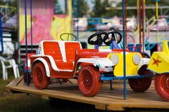 The Automobile A Swing In Park Stock Images
