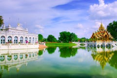The Bang Pa-In Royal Palace Royalty Free Stock Image