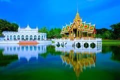 The Bang Pa-In Royal Palace Stock Images
