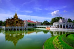 The Bang Pa-In Royal Palace Stock Photos