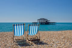 The Beach In Brighton UK Stock Photos The Beach In Brighton UK Stock Photos
