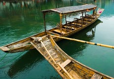 THE BOAT IN CHINA Royalty Free Stock Photography