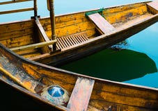 THE BOAT IN CHINA Royalty Free Stock Photo