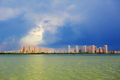 The Buildings Lakeside Royalty Free Stock Images The Buildings Lakeside Royalty Free Stock Images