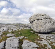The Burren Boulders Stock Images