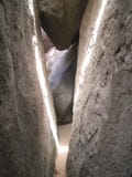 The Caves At Virgin Gorda: Crevice Stock Image