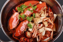 The Chinese Food Crab Royalty Free Stock Image