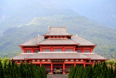 The Chong Sheng Temple Located In The Ancient City Of Dali, Yunnan,China Stock Photography