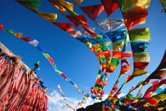 The Dancing Jingfan Royalty Free Stock Photography The Dancing Jingfan Royalty Free Stock Photography
