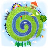The Dream World Royalty Free Stock Photos The Dream World Royalty Free Stock Photos