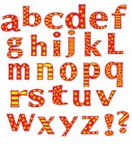 The English Alphabet On A White Background. Stock Images The English Alphabet On A White Background. Stock Images