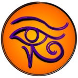 The Eye Of Horus Icon Symbol Stock Images
