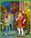 The Fairy Tale - Beautiful Manga Style - Illustration For The Children Stock Photos The Fairy Tale - Beautiful Manga Style - Illustration For The Children Stock Photos