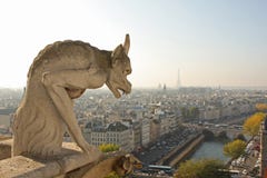 The Gargoyles Of Notre Dame Stock Images The Gargoyles Of Notre Dame Stock Images