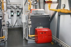 The Gas Boiler Stock Images