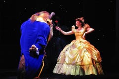 The Golden Micky Show - Beauty And The Beast Royalty Free Stock Images The Golden Micky Show - Beauty And The Beast Royalty Free Stock Images