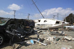 The Great East Japan Earthquake Stock Image The Great East Japan Earthquake Stock Image