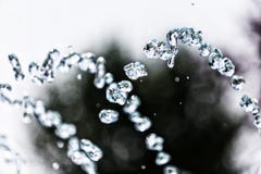 The Gush Of Water Of A Fountain. Splash Of Water In The Fountain Stock Photography The Gush Of Water Of A Fountain. Splash Of Water In The Fountain Stock Photography