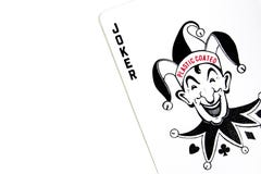 The Joker Playing Poker Cards Stock Images The Joker Playing Poker Cards Stock Images