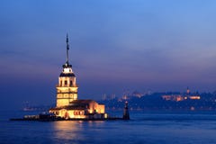The Maiden S Tower In Istanbul Royalty Free Stock Photos The Maiden S Tower In Istanbul Royalty Free Stock Photos