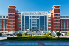 The Main Teaching Building Royalty Free Stock Images The Main Teaching Building Royalty Free Stock Images