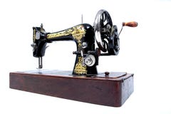 The Old Sewing Machine Royalty Free Stock Photography