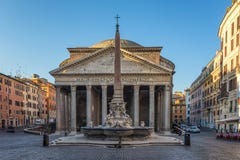 The Pantheon In Rome Royalty Free Stock Photography