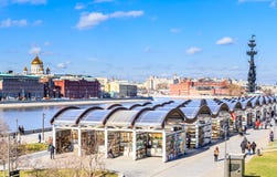 The Park Museon. Moscow, Russia Stock Images The Park Museon. Moscow, Russia Stock Images