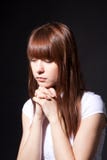 The Praying Girl Stock Photo The Praying Girl Stock Photo