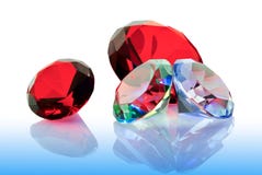 The Precious Stones Emeralds,rubies And Diamonds Stock Photos The Precious Stones Emeralds,rubies And Diamonds Stock Photos